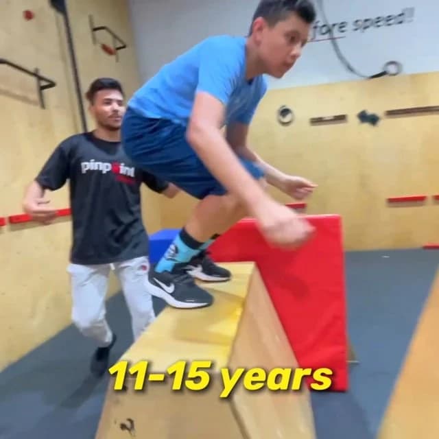 11 – 15 Year-Old Athletes: before and after training at Pinpoint Fitness