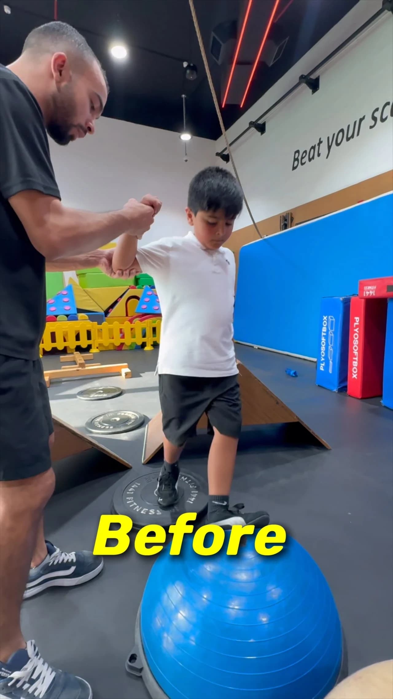 Record-Breaking Development: before and after training at Pinpoint Fitness