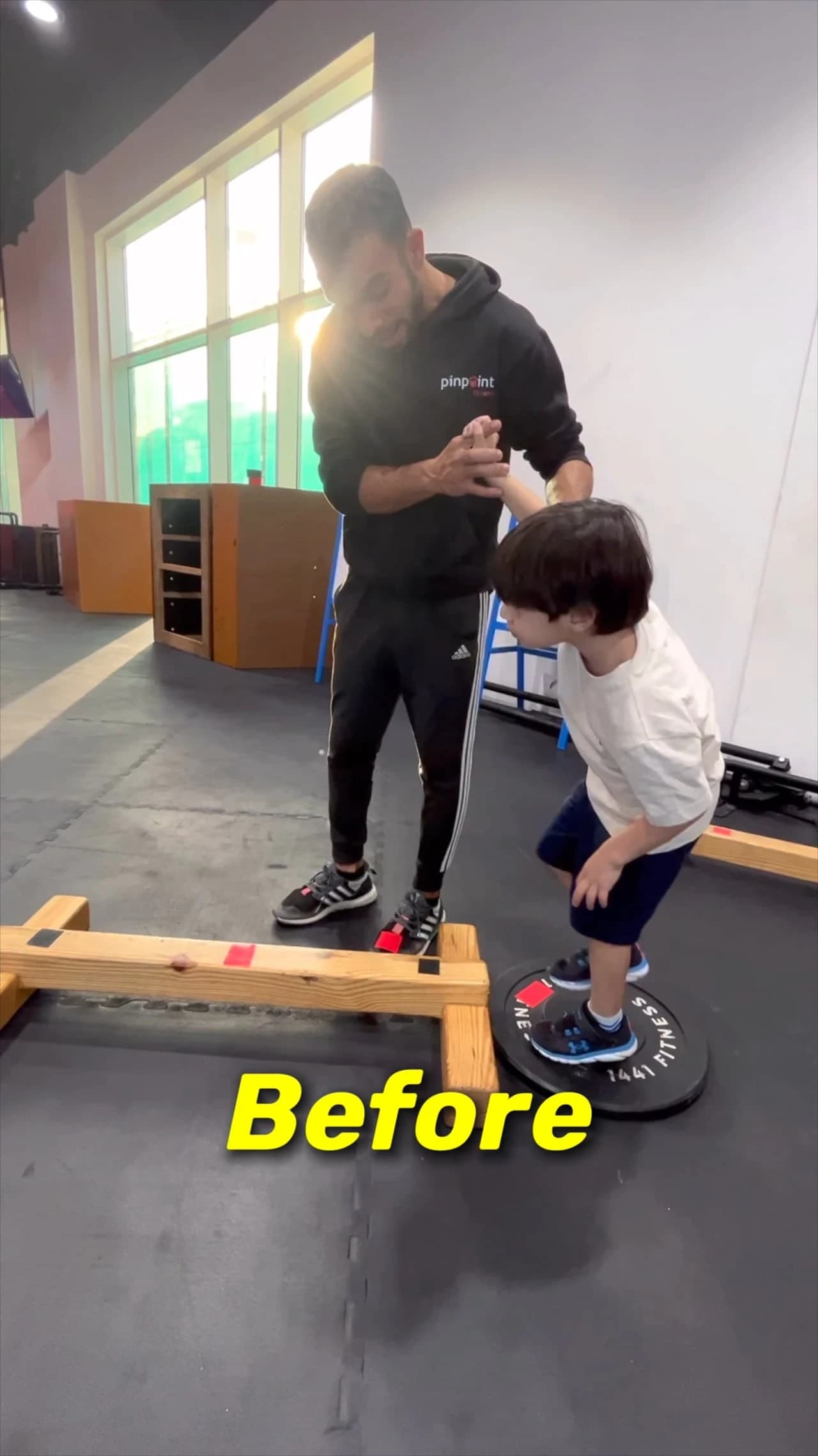 Energetic & Powerful Transformation: before and after training at Pinpoint Fitness
