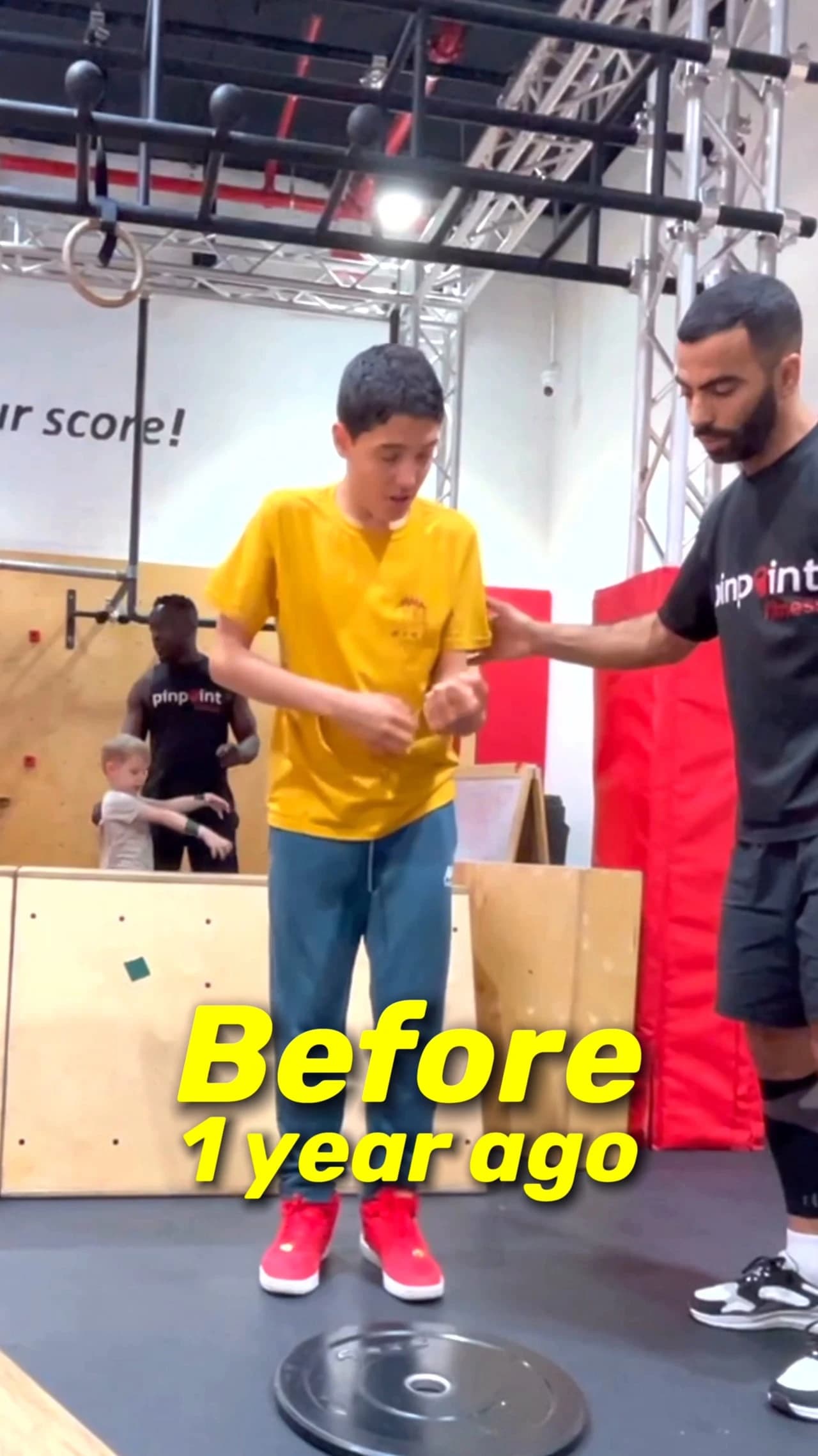 One Year of Progress: before and after training at Pinpoint Fitness